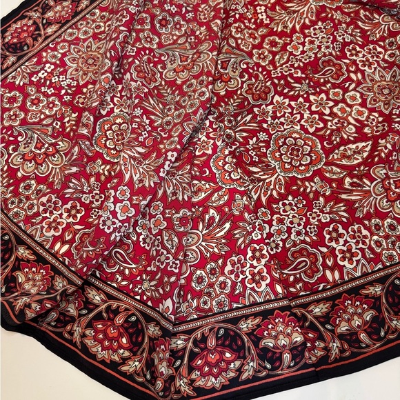 Sag Harbor Paisley 16 Petites Skirt - Picture 5 of 8